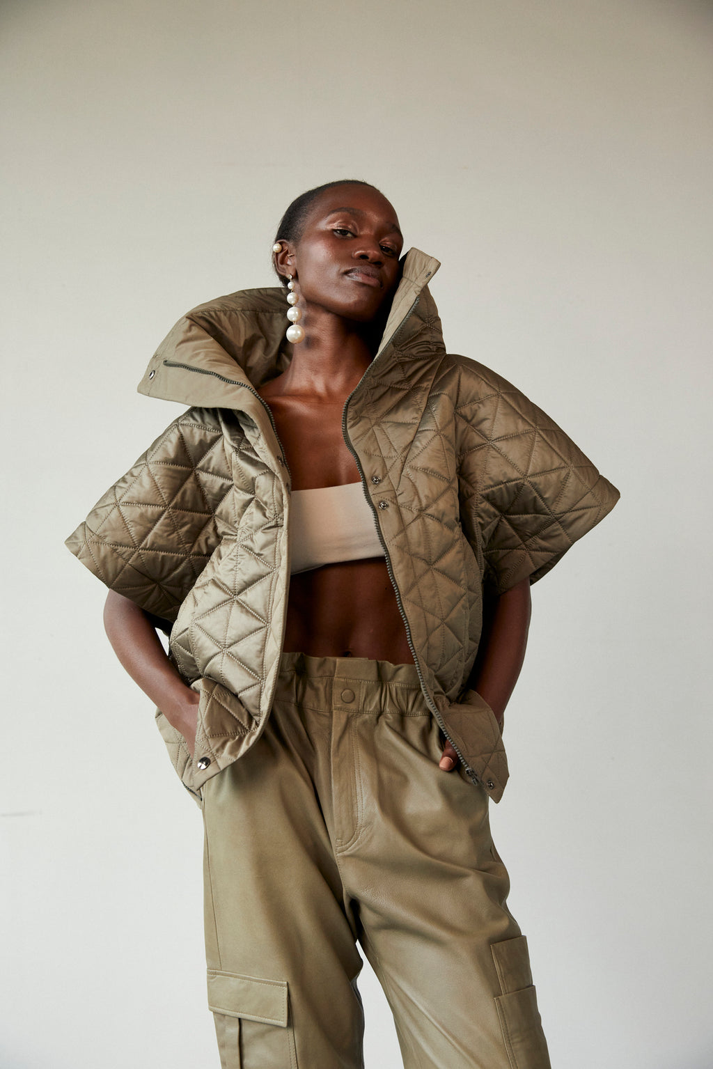 COPENHAGEN MUSE NET CAPE COPENHAGEN MUSE NET CAPE