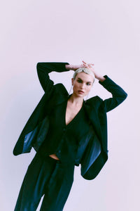 CMTAILOR - WAISTCOAT IN BLACK