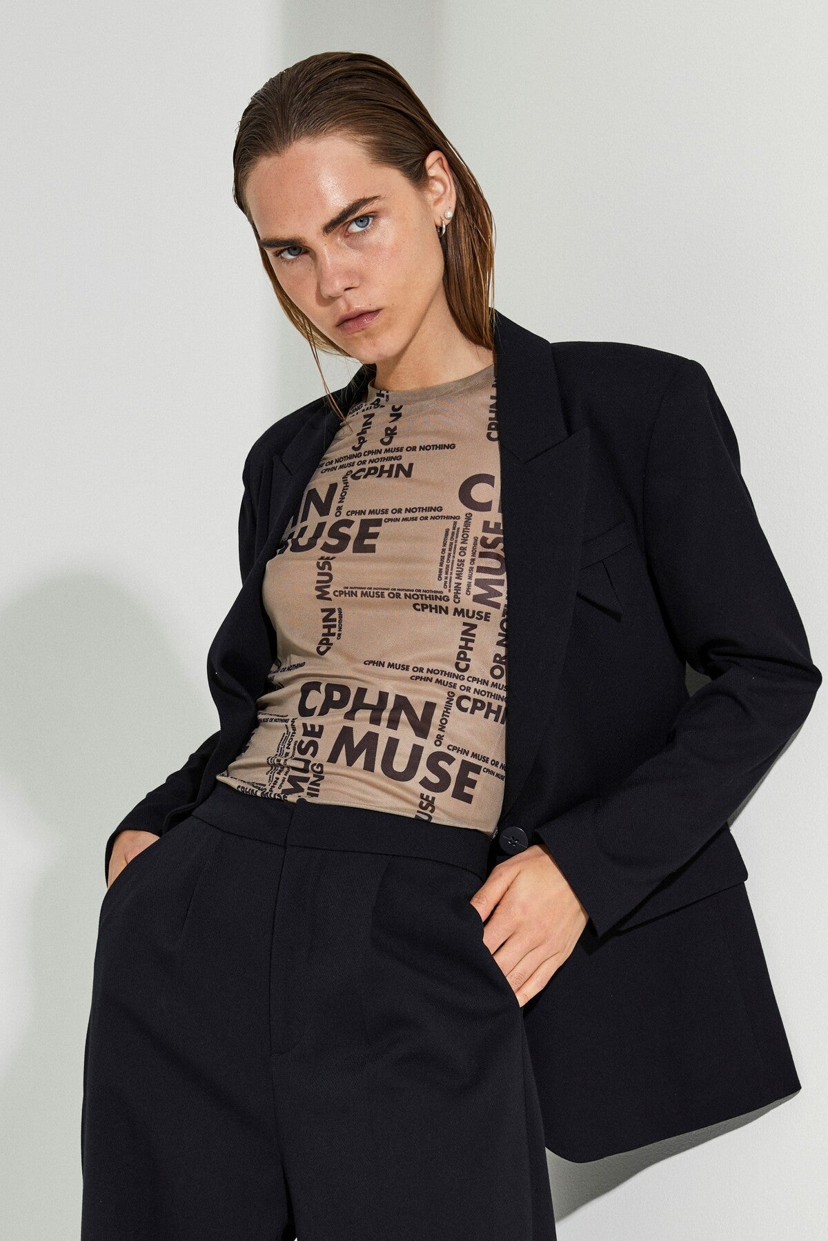 Cmcora-t-shirt in beige