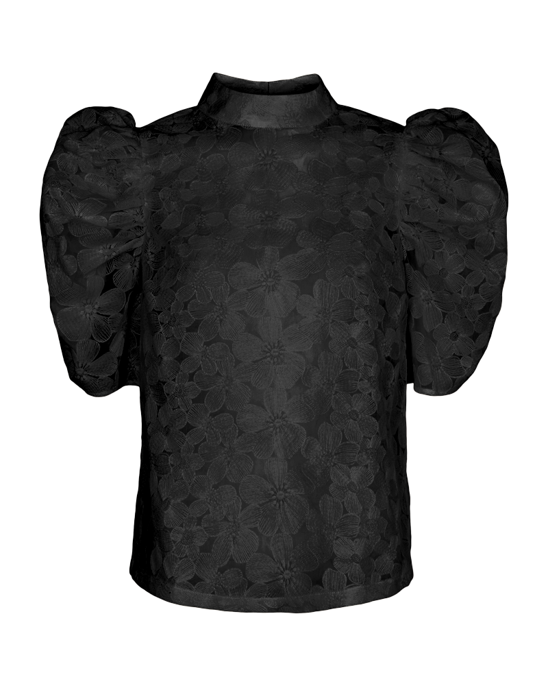 CMMAJA-BL-LACE IN BLACK