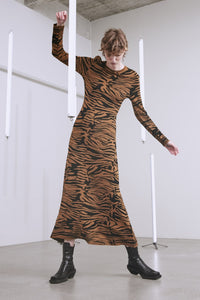 CMWILD-DRESS IN BROWN