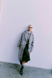 CMBLUR - COAT IN GREY