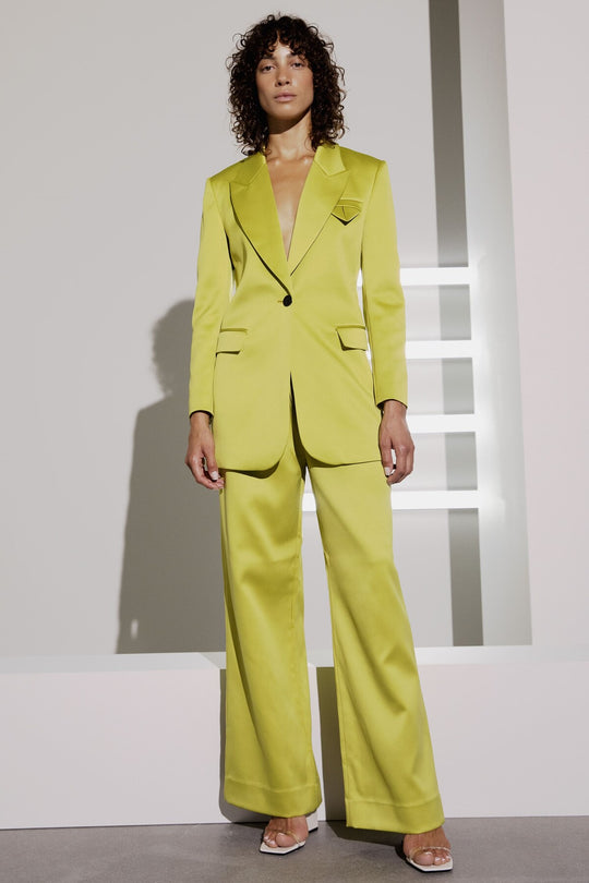 Cmshine - brede broek in groen