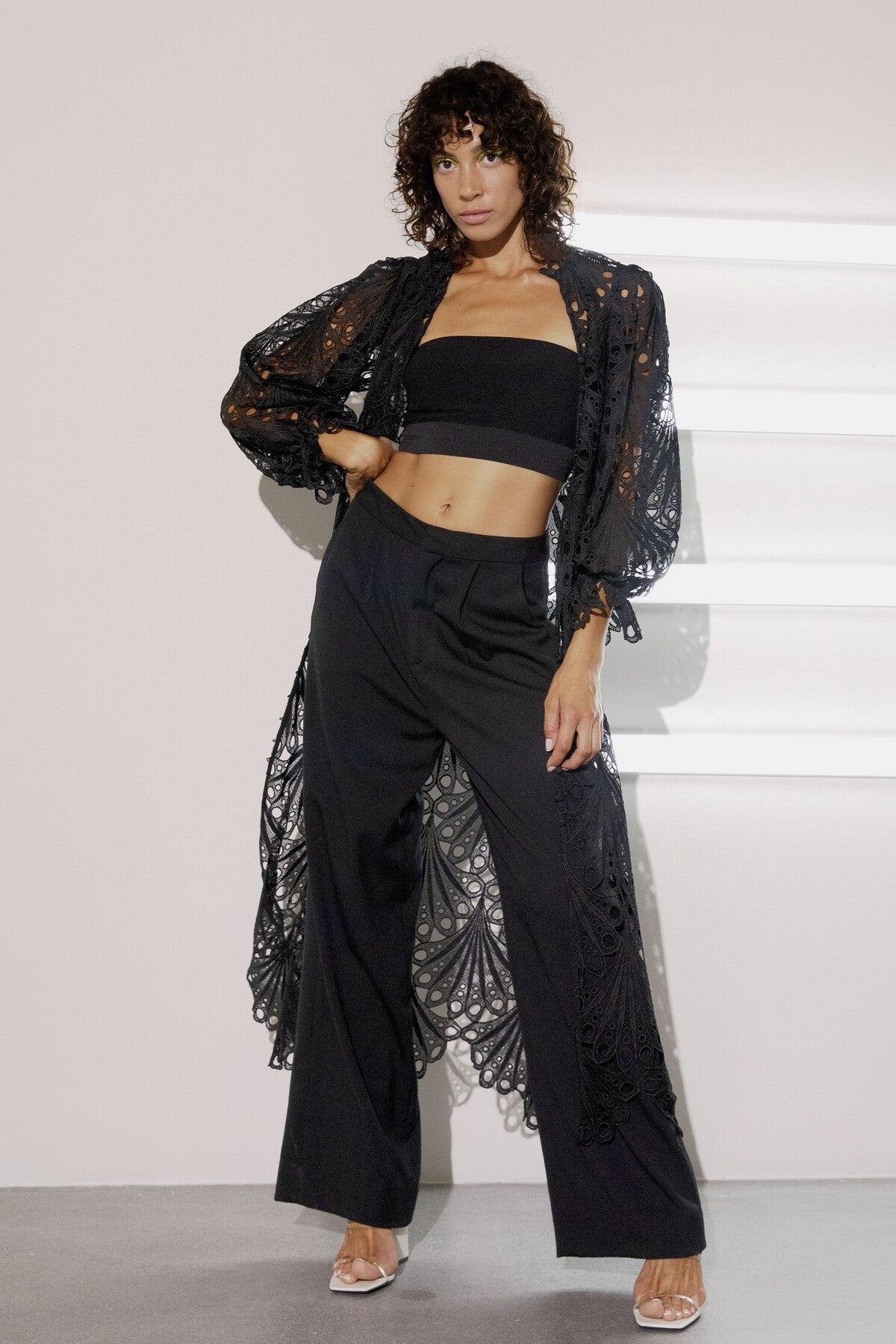 Cmmoonlight - Kaftan -jurk in zwart
