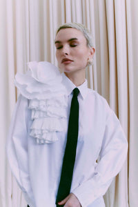Cmpleat - shirt met roos in het wit
