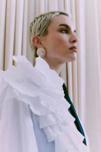 Cmpleat - shirt met roos in het wit
