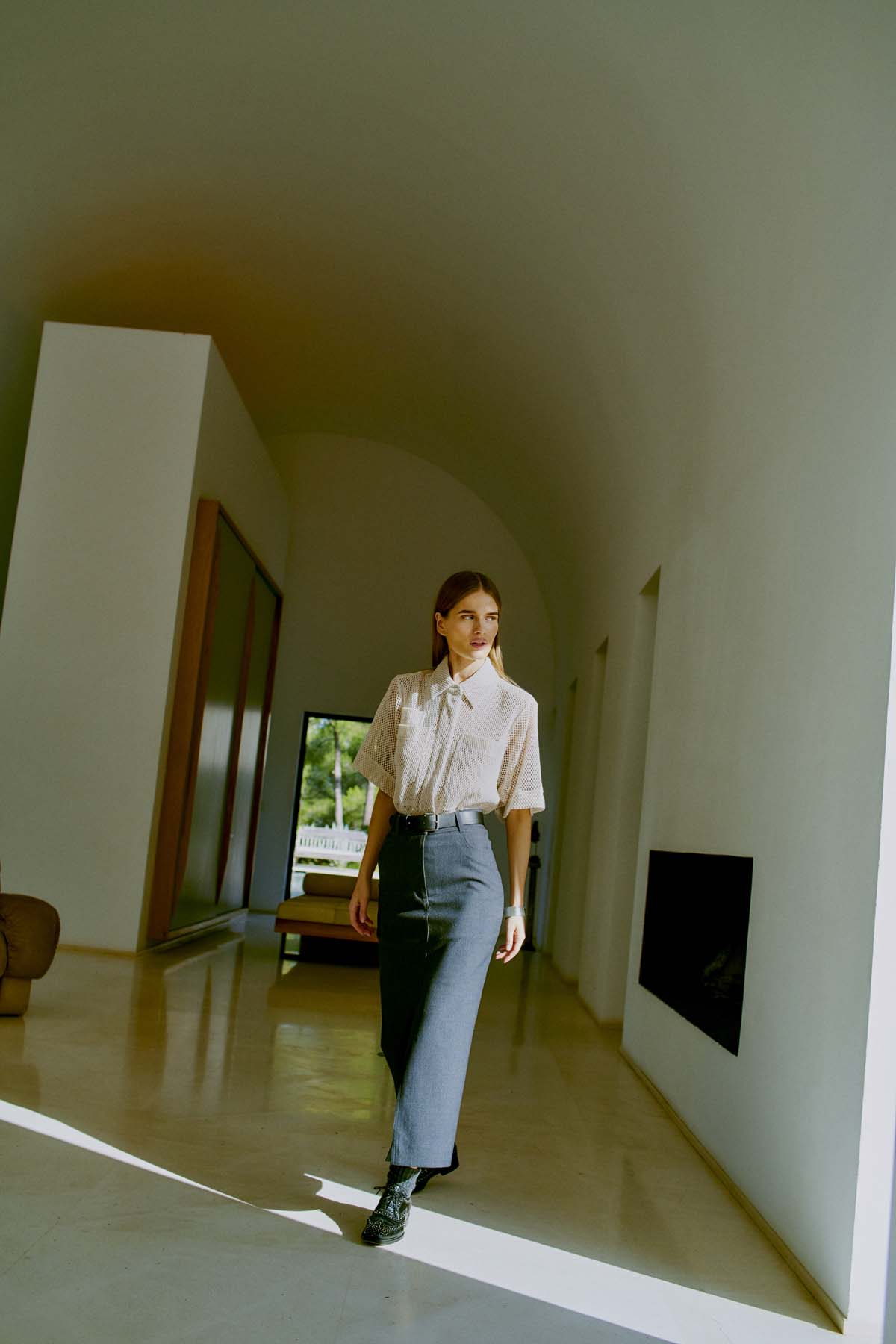 Cmnina - shirt in beige