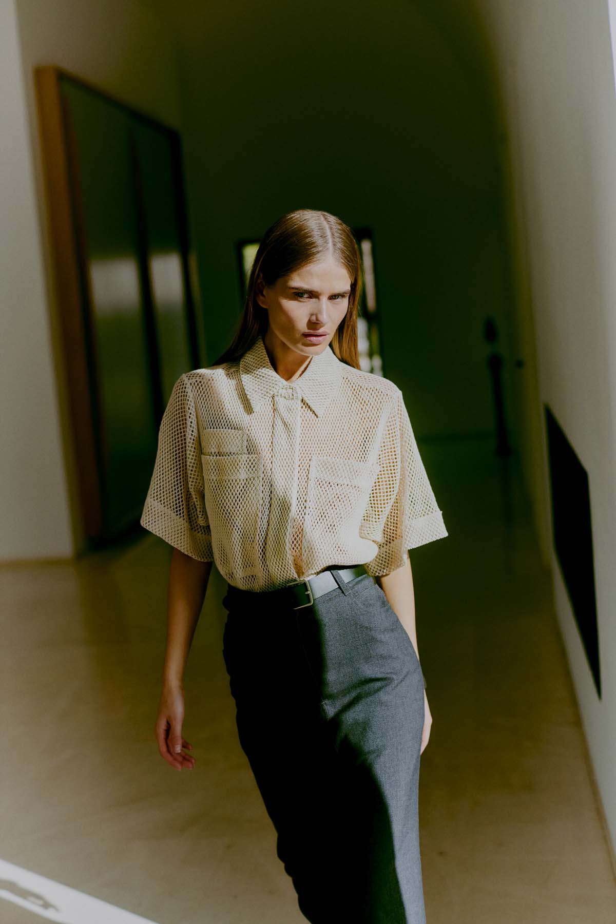 Cmnina - shirt in beige