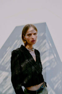 Cmjaney - Korte blazer in zwart