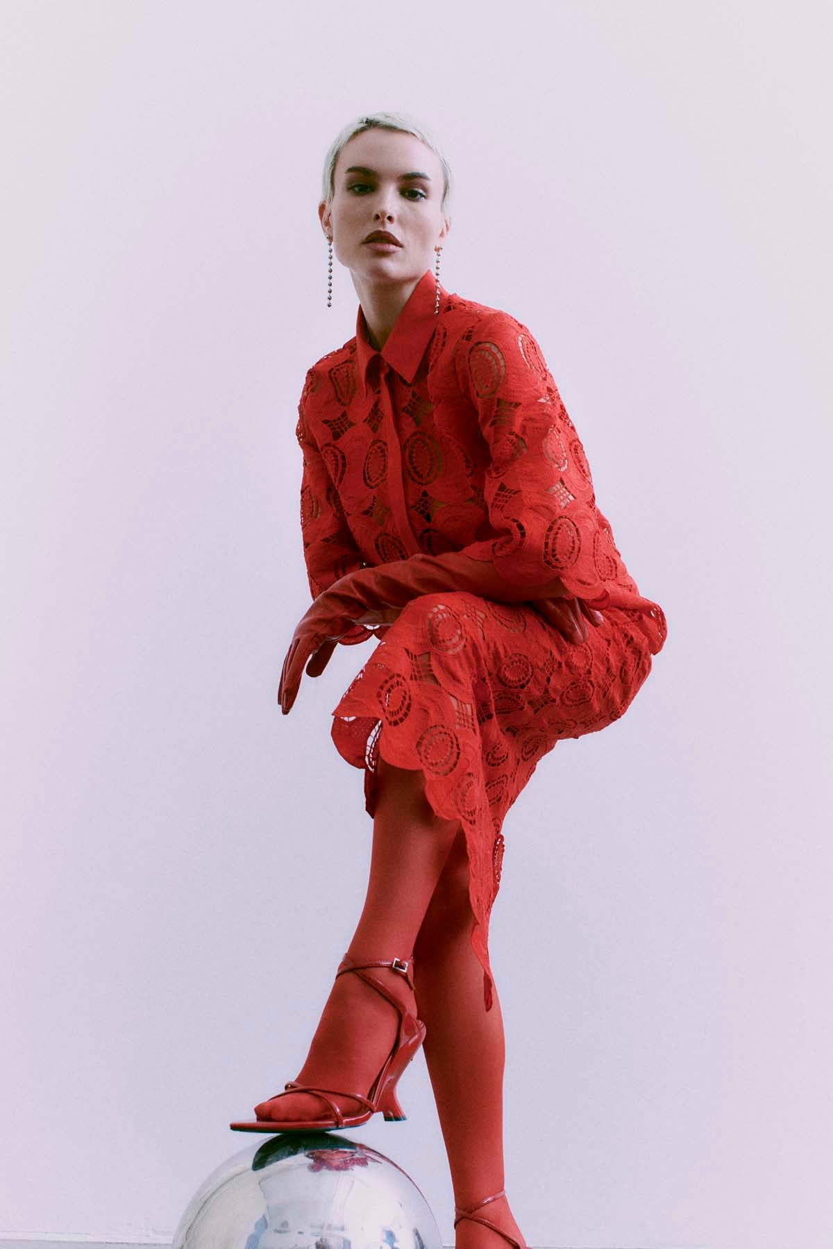 CMCIRKLA - SHIRT IN RED