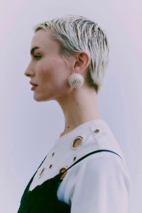 CMMUSE - T-SHIRT IN BEIGE,OFF-WHITE