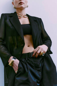 Cmnetty - blazer in zwart
