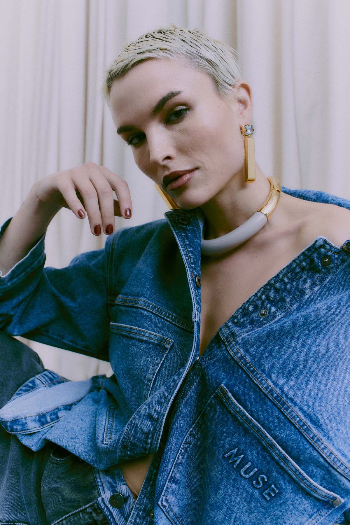 Cmtracy - jas in blauw