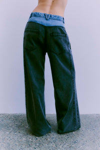 Cmcharlee - denimjeans in zwart en blauw