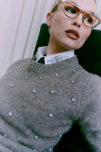 Cmdiamond - pullover in beige