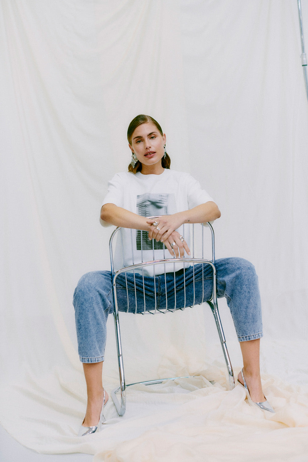 Cmjeycce - High Tailed -Jeans in Blue