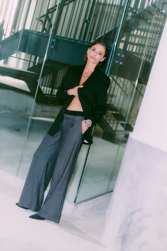 CMTailor - broek in grijs en zwart