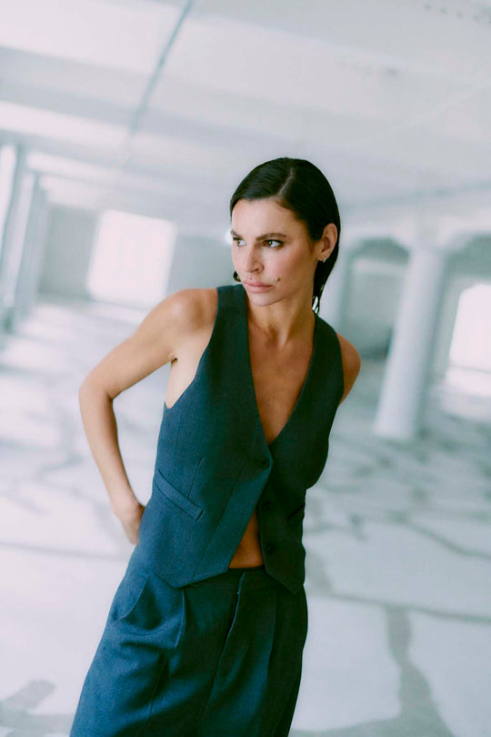 CMTAILOR - WAARCOAT IN GRIJS