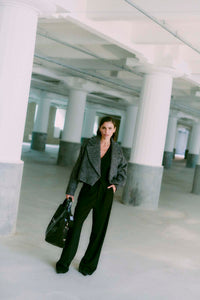 CMELIZZABETH - COAT IN BLACK