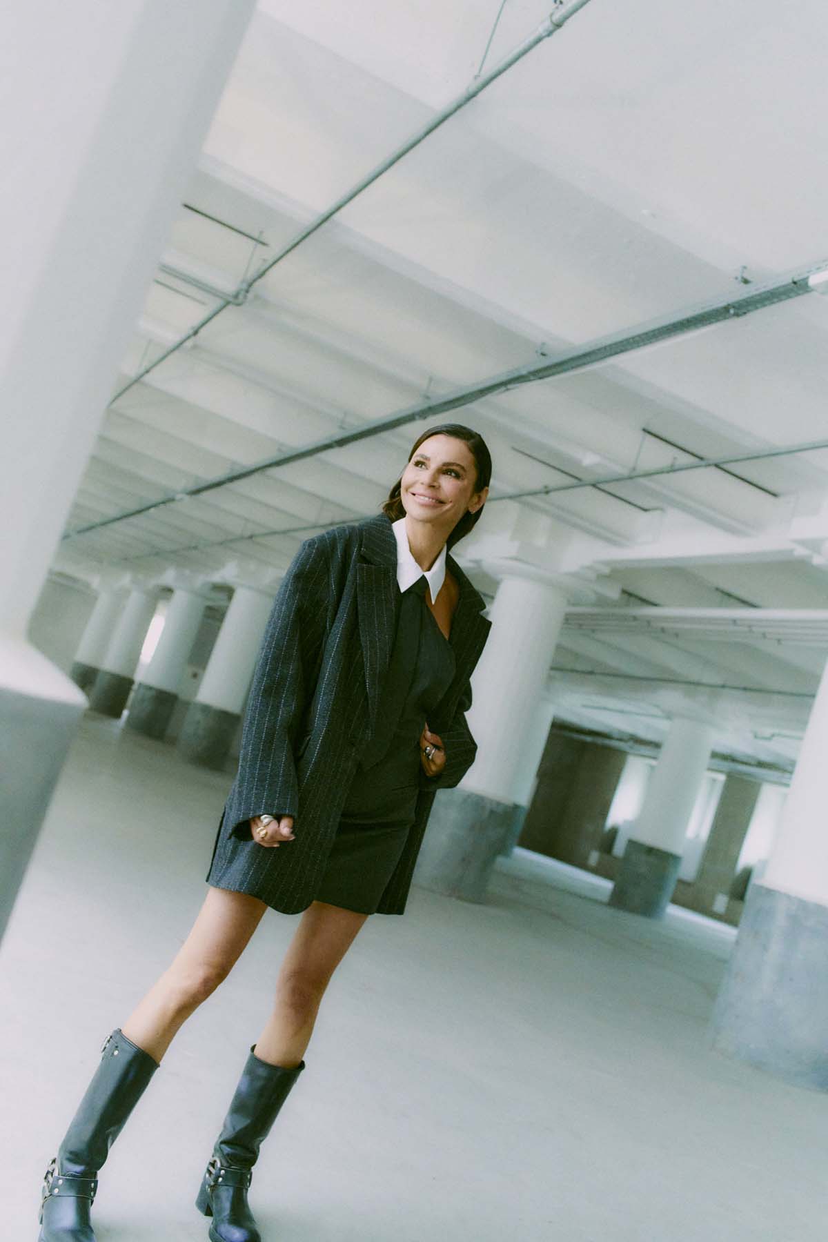 Cmdai - blazer in zwart en wit