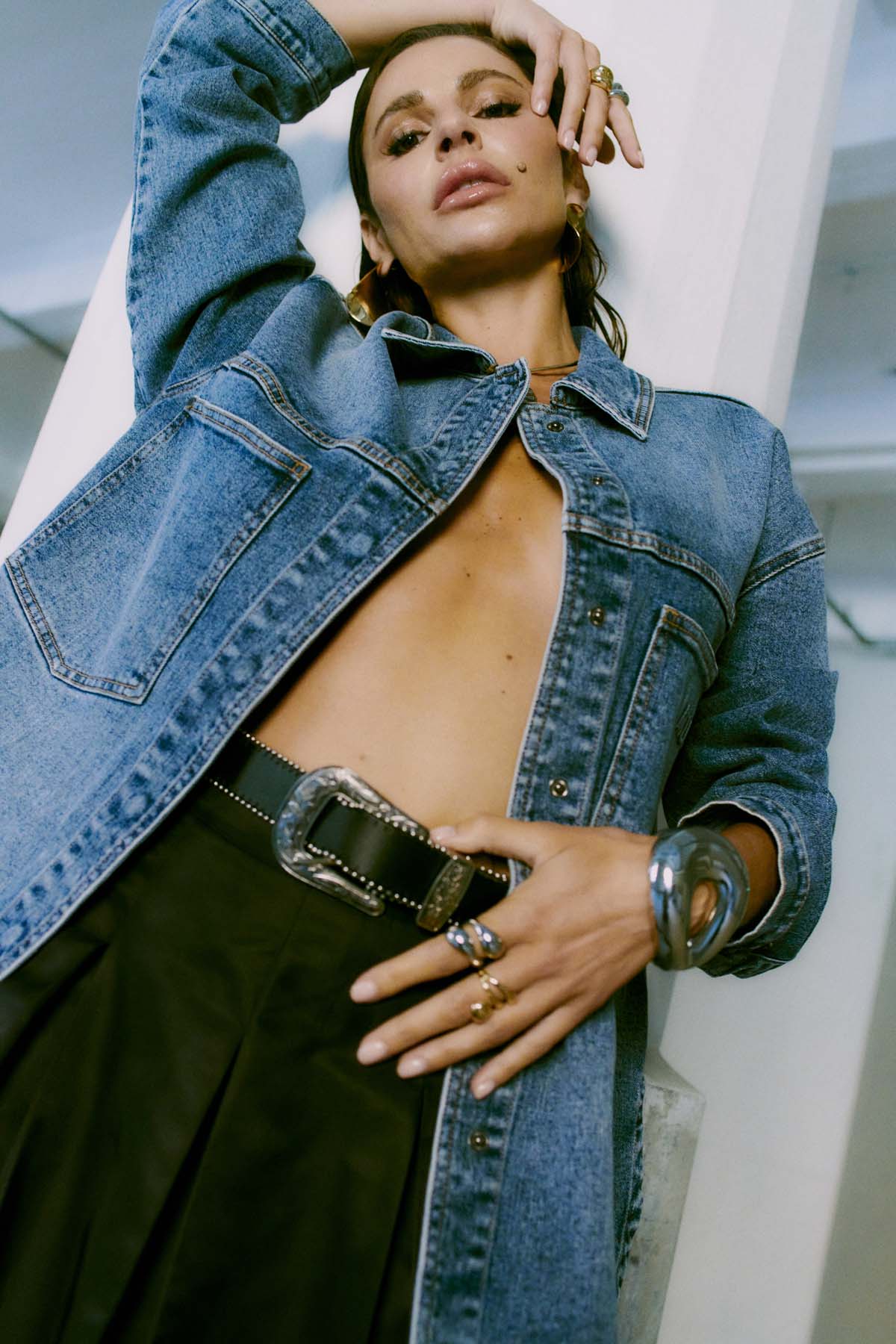 Cmleather - riem in zwart