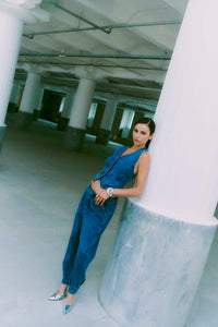 CMJEAN - Denimpants in blauw