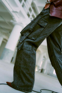 CMJenni - jeans met een hoge taille in het zwart
