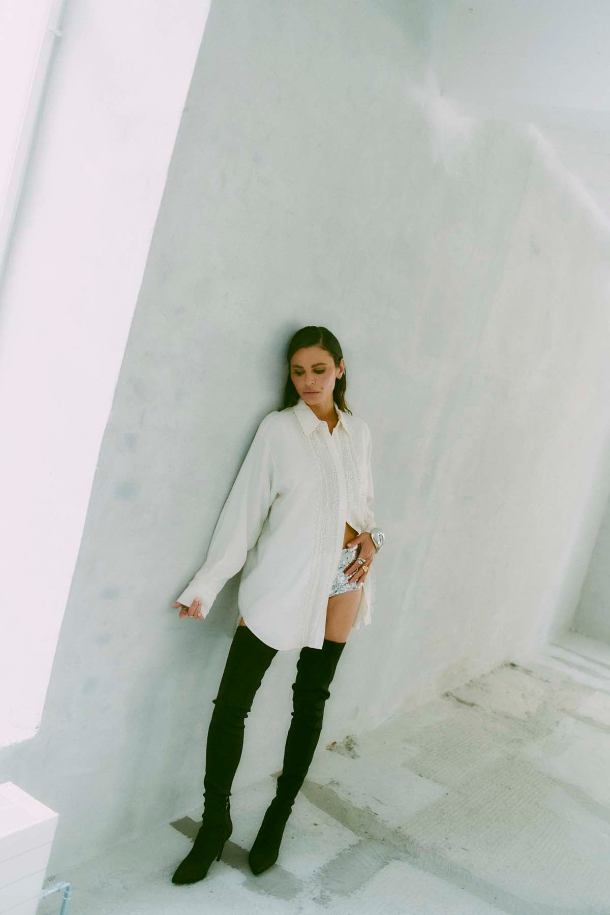 CMMOLO - SHIRT IN BEIGE,OFF-WHITE