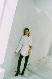 CMMOLO - SHIRT IN BEIGE,OFF-WHITE