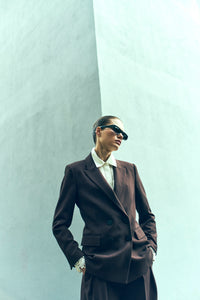 CMTAILOR - BLAZER IN BROWN
