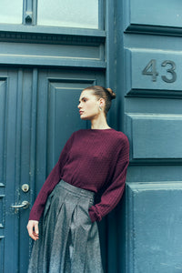 CMCASHA - Pullover met geborduurd logo -detail in rood