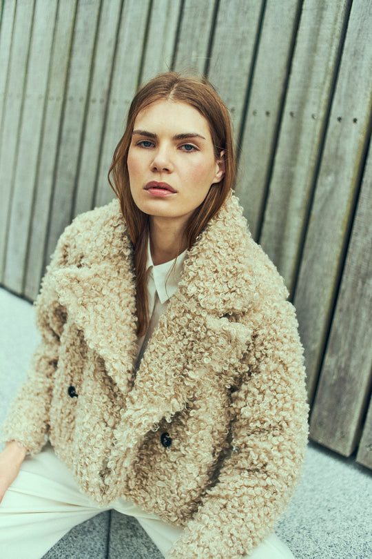 Cmcurly - jas in beige