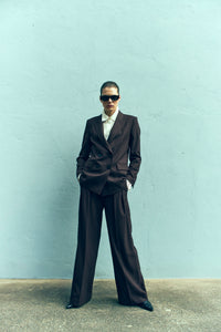 CMTAILOR - BLAZER IN BROWN