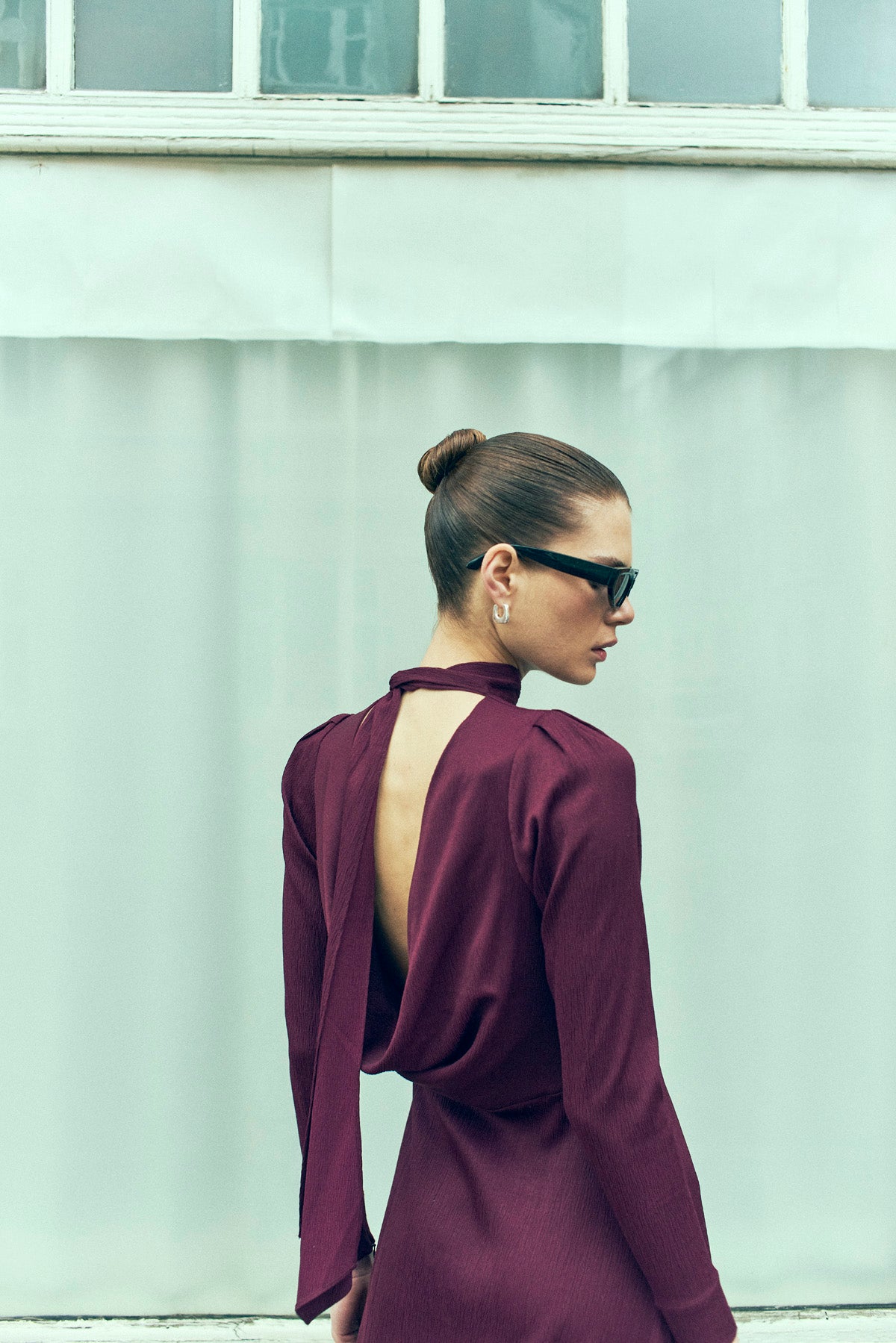 Cmvianna - jurk in rood