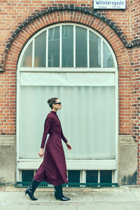 Cmvianna - jurk in rood