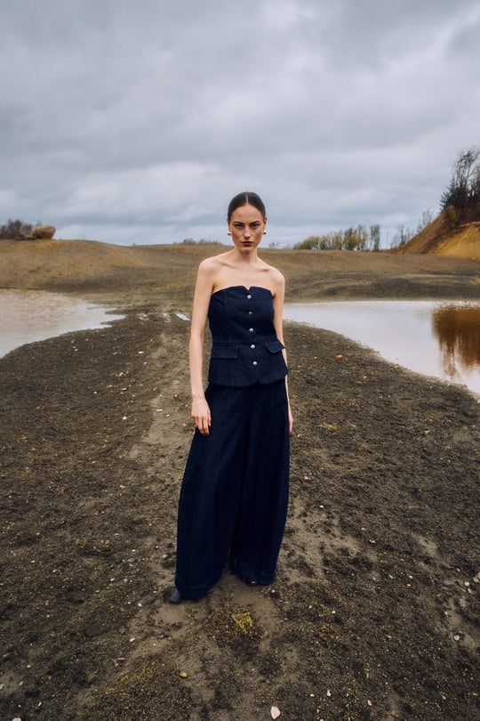 CMANNAIS - JEANS IN BLUE