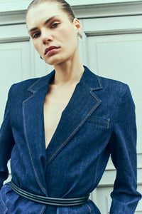 Cmjean - denim blazer in blauw