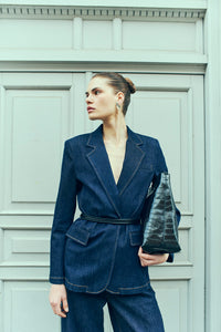Cmjean - denim blazer in blauw
