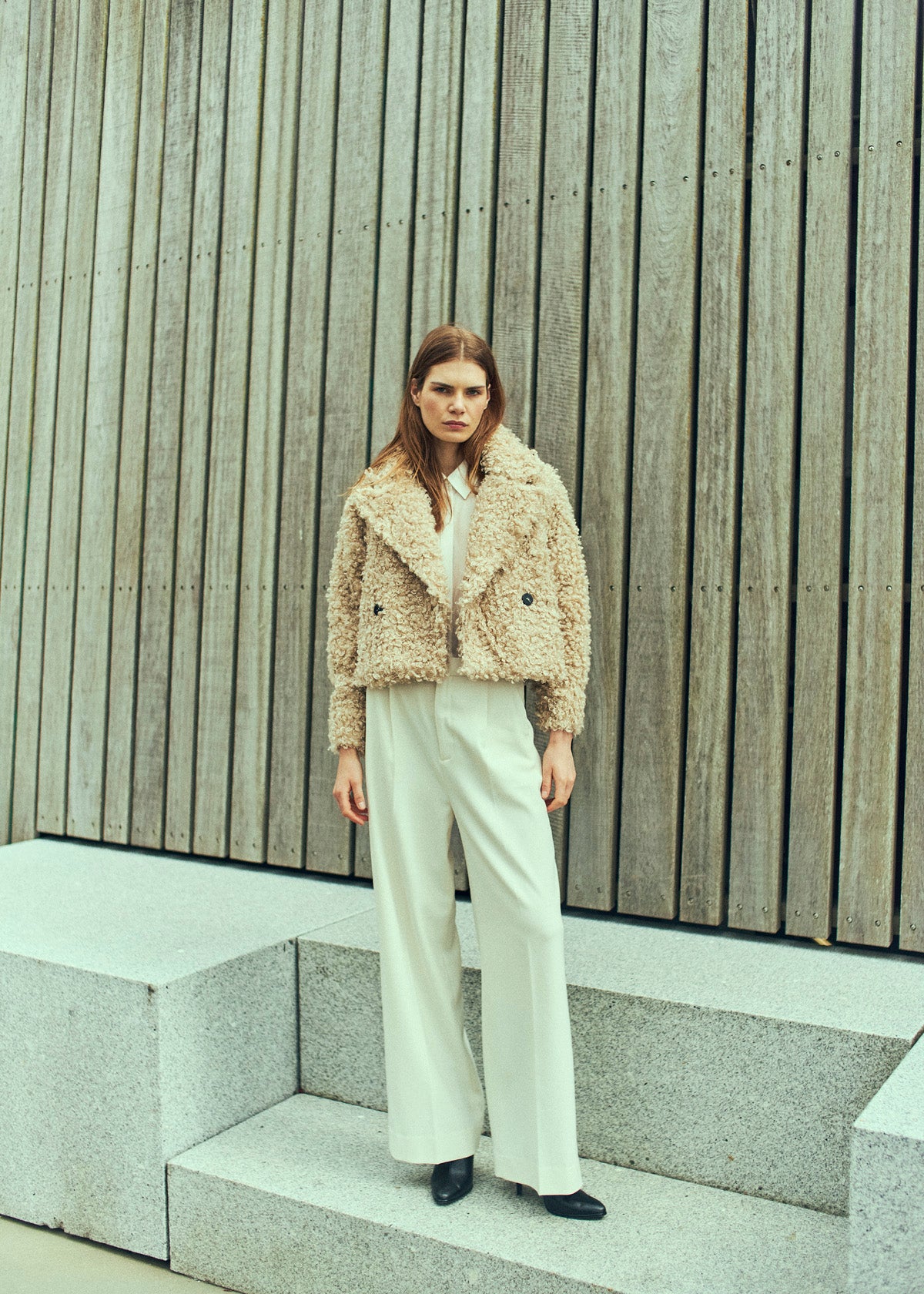 Cmcurly - jas in beige
