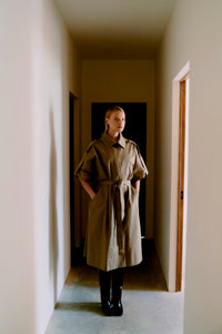 Cmflot - trenchcoat in beige