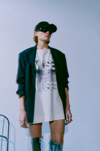 CMMUSE - T-SHIRT IN BEIGE,OFF-WHITE