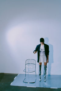 CMMUSE - T-SHIRT IN BEIGE,OFF-WHITE