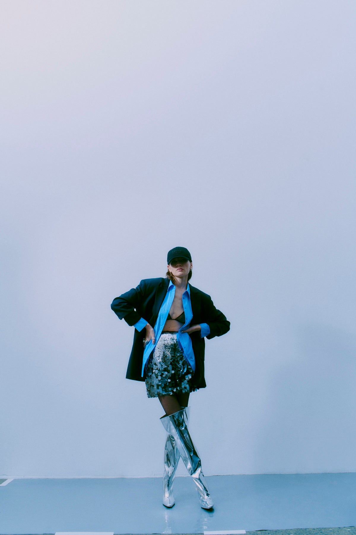 CMPOPLIN - SHIRT IN BLUE