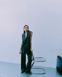 CMTAILOR - WIDE PANTS IN GREY