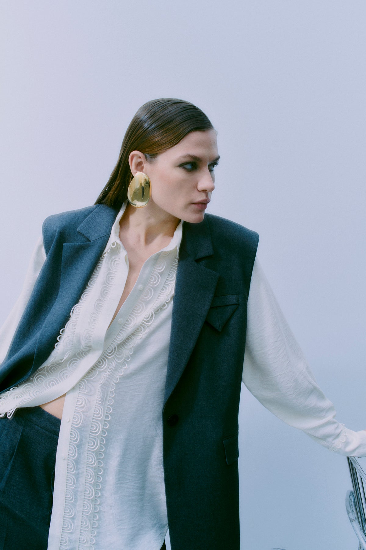 CMMOLO - SHIRT IN BEIGE,OFF-WHITE