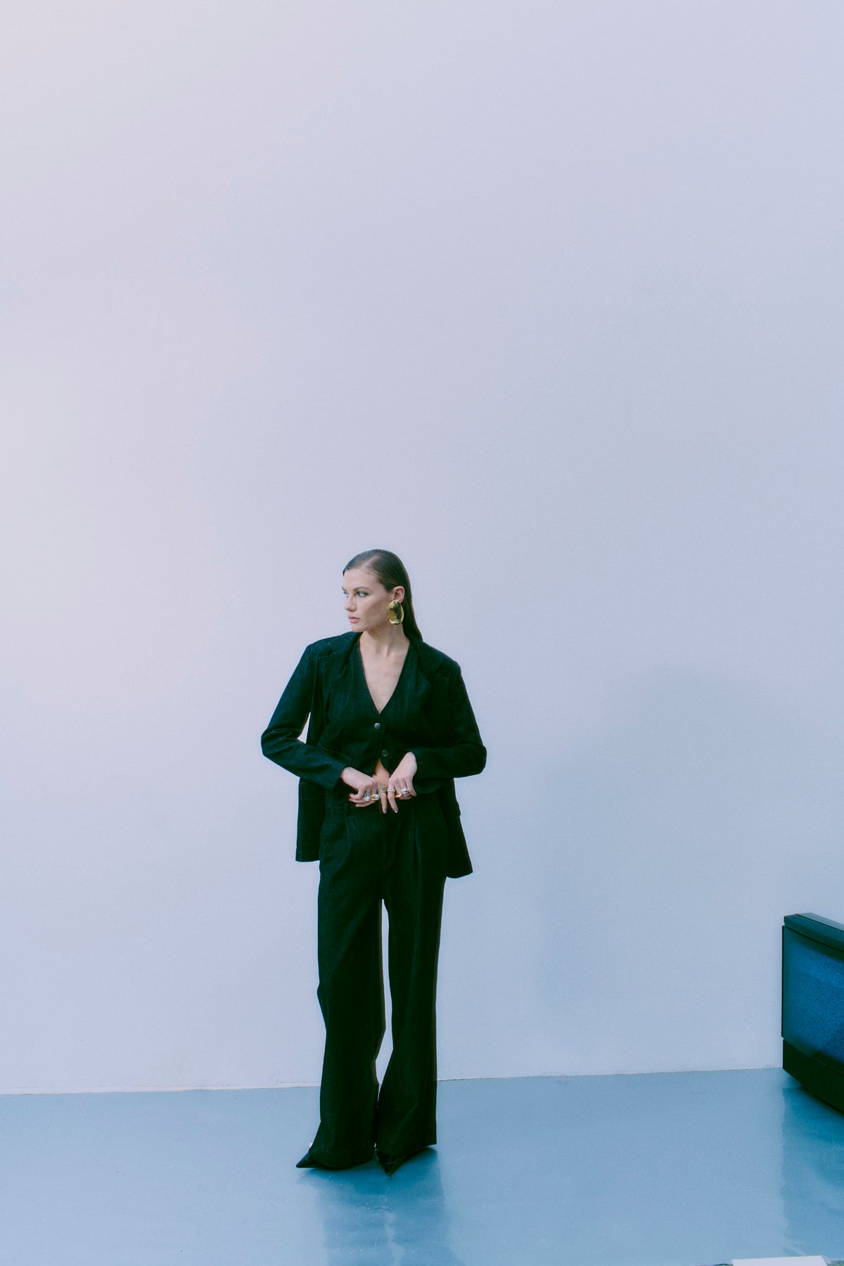 Cmjean - denimblazer in zwart