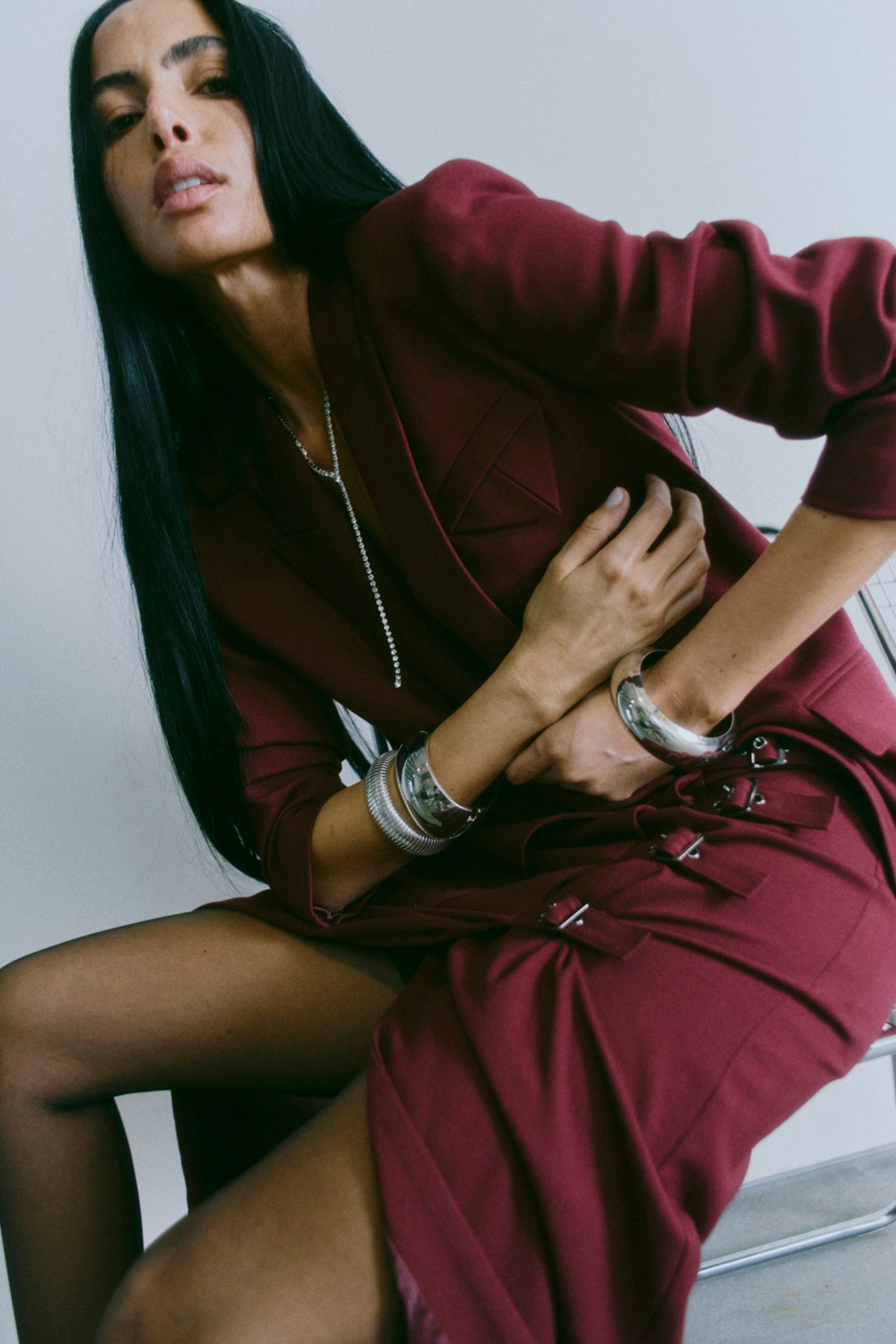 CMTailor - Blazer in rood