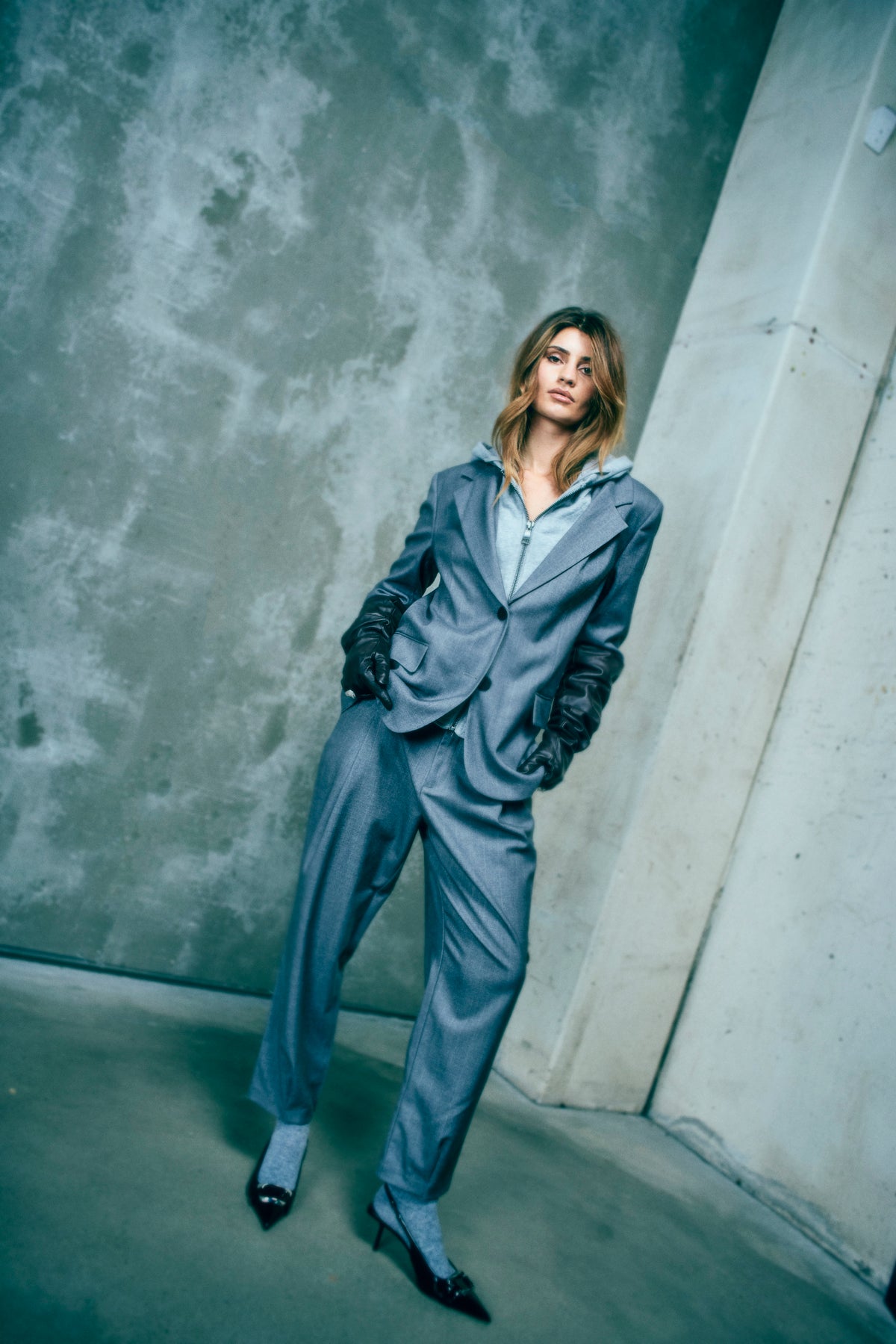 CMTAILOR - PANTS IN GREY