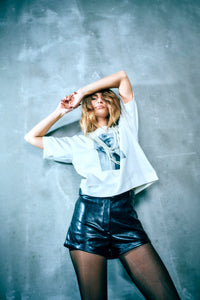 CMMUSE - T-SHIRT IN OFF-WHITE