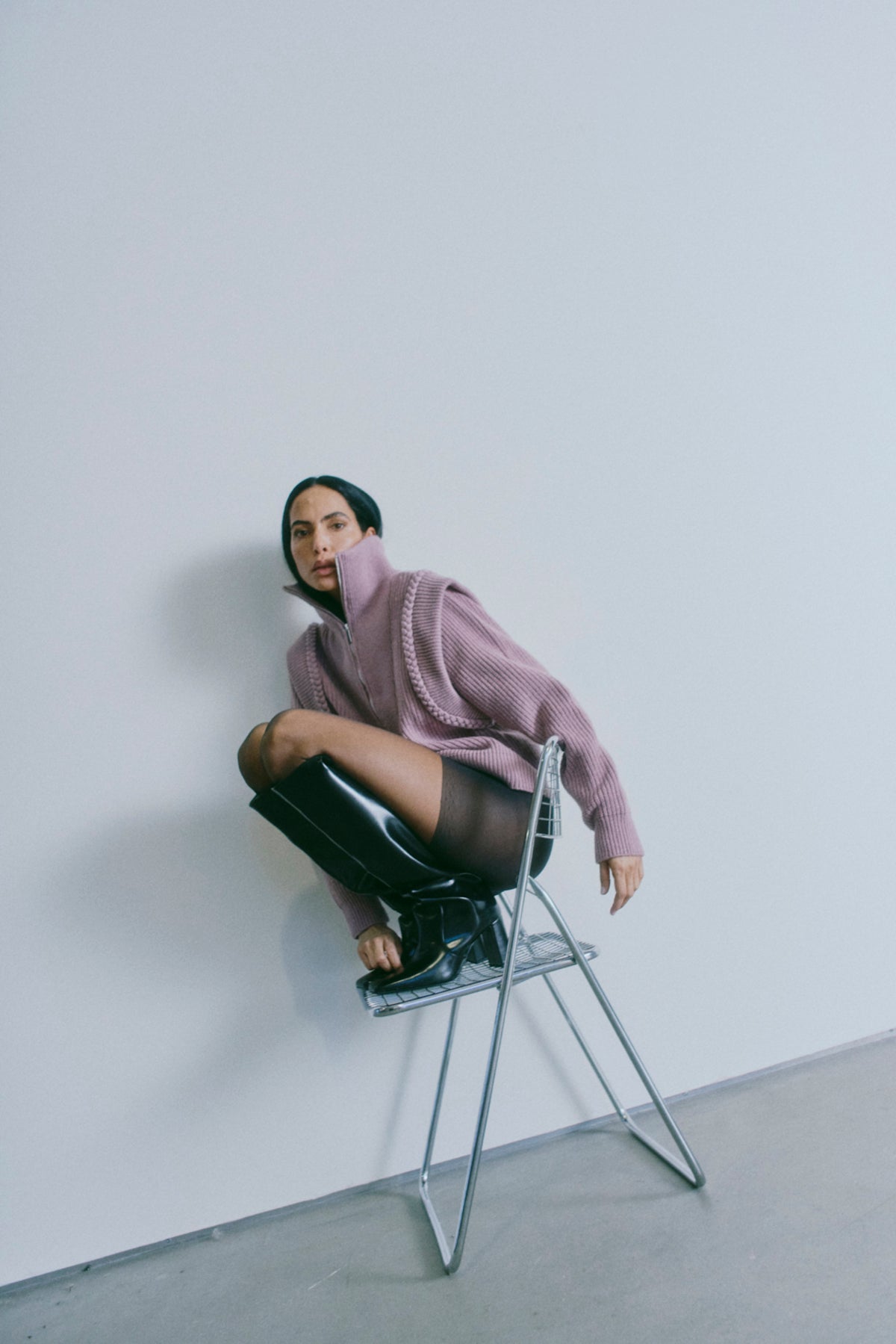 Cmyari - pullover in paars
